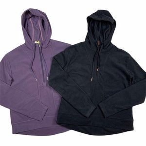 2 All In Motion Microfleece Half Zip Hoodie Large